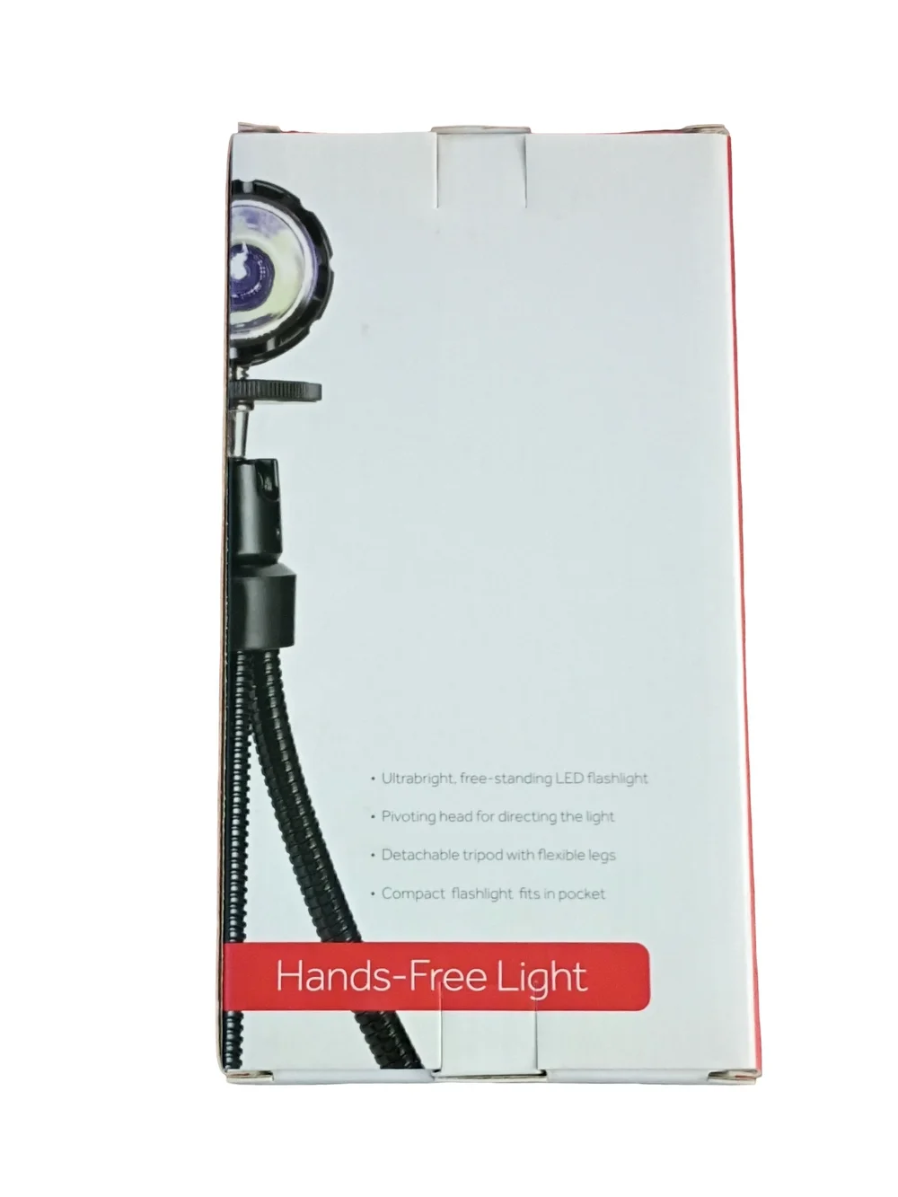 Nailed It! LED Flashlight with Tripod - Black